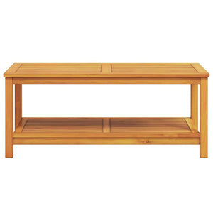 Τραπεζάκι Πλευράς Καφέ 110 x 55 x 45 cm Στερεό Ξύλο Ακακίας - Pakobazaar