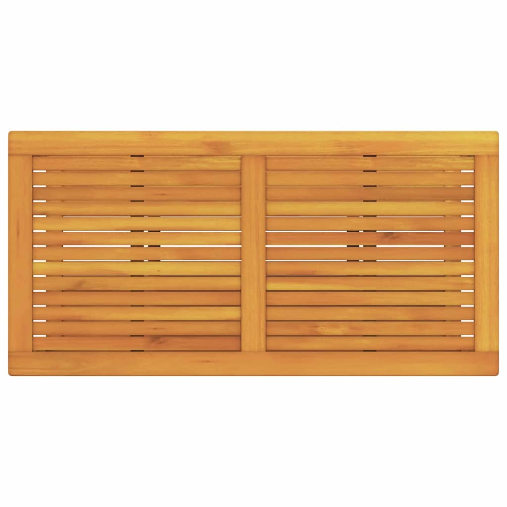 Τραπεζάκι Πλευράς Καφέ 110 x 55 x 45 cm Στερεό Ξύλο Ακακίας - Pakobazaar