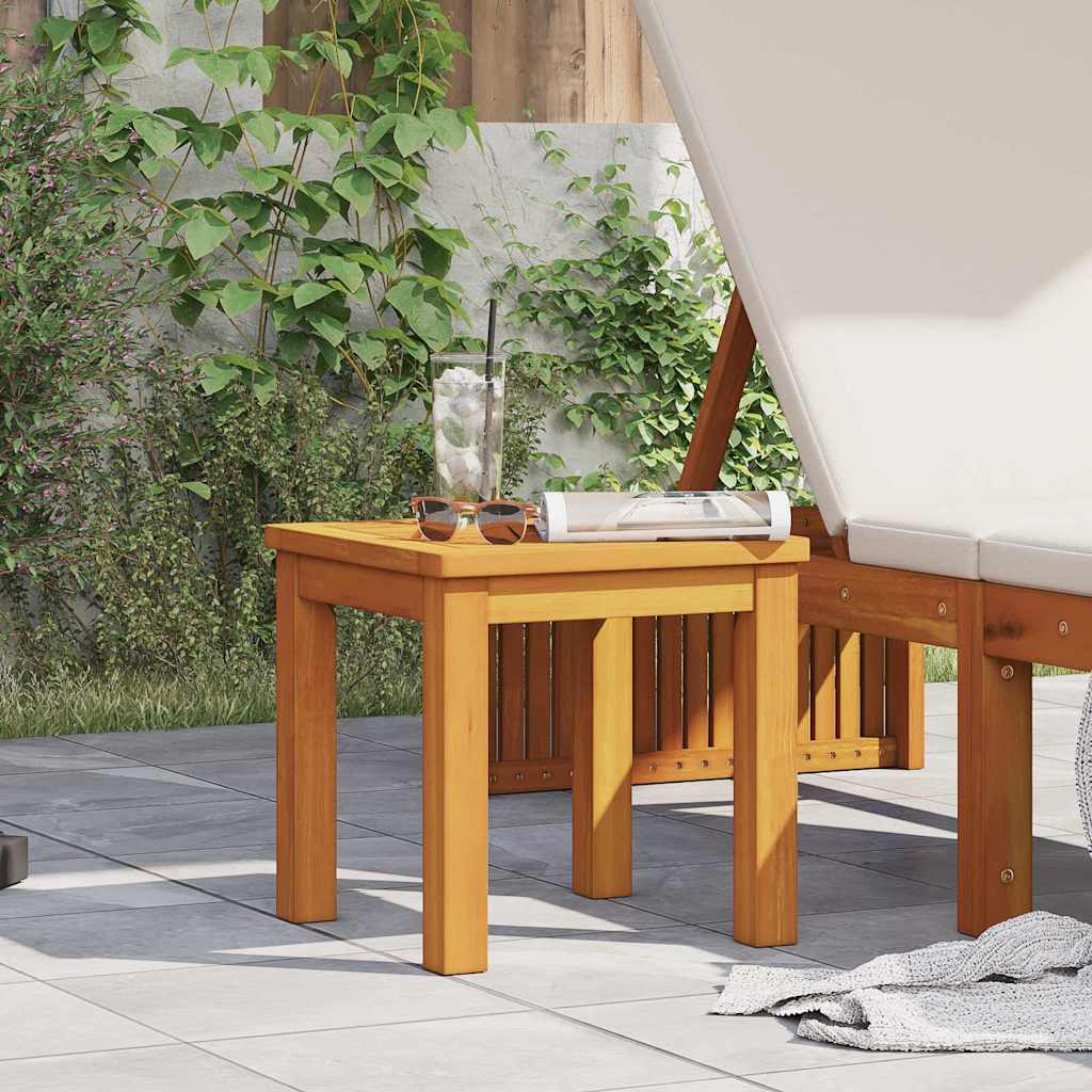 Τραπεζάκι Πλευράς Φυσικό Λάδι 35 x 35 x 34 εκ. - Pakobazaar