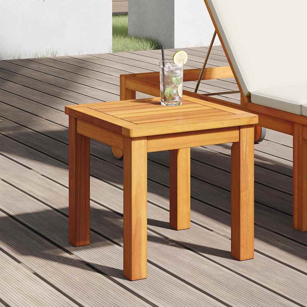 Τραπεζάκι Πλευράς Φυσικό Λάδι 35 x 35 x 34 εκ. - Pakobazaar