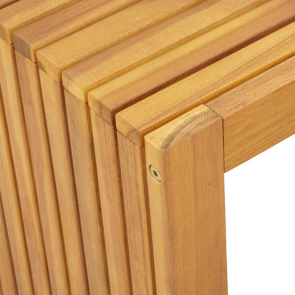 Τραπεζάκι Πλευράς Φυσικό Λάδι 70 x 35 x 35 cm - Pakobazaar