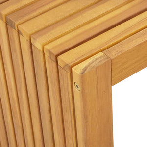 Τραπεζάκι Πλευράς Φυσικό Λάδι 70 x 35 x 35 cm - Pakobazaar