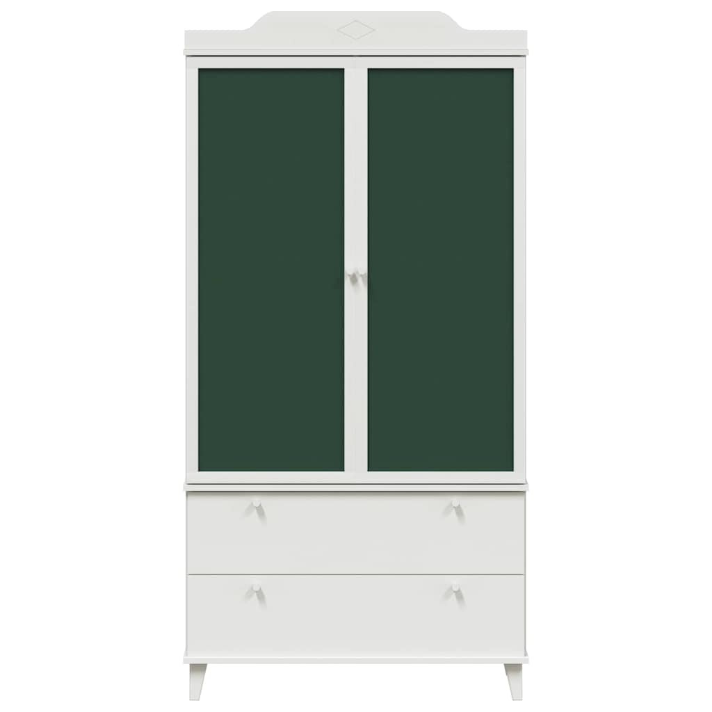 Κρεμαστή Ντουλάπα με Λευκοπίνακα ROROS Λευκό 90 x 45 x 180 cm - Pakobazaar