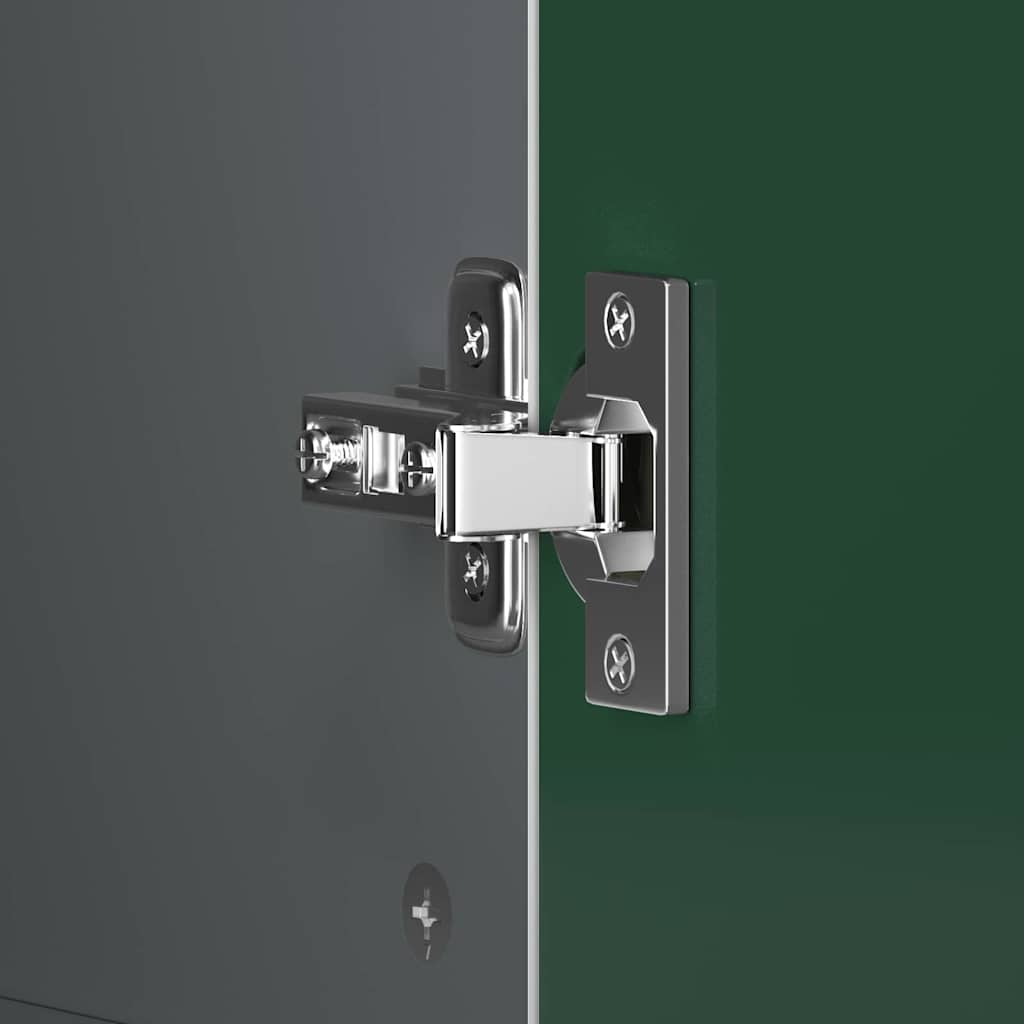 Κρεμαστή Ντουλάπα με Λευκοπίνακα με ράφι ROROS Γκρι και Λευκό - Pakobazaar