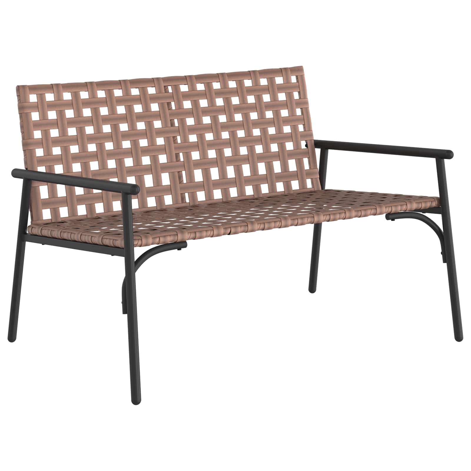 Καρέκλα Κήπου Καφέ 110,5 x 79 x 75,5 εκ. συνθετικό ρατάν