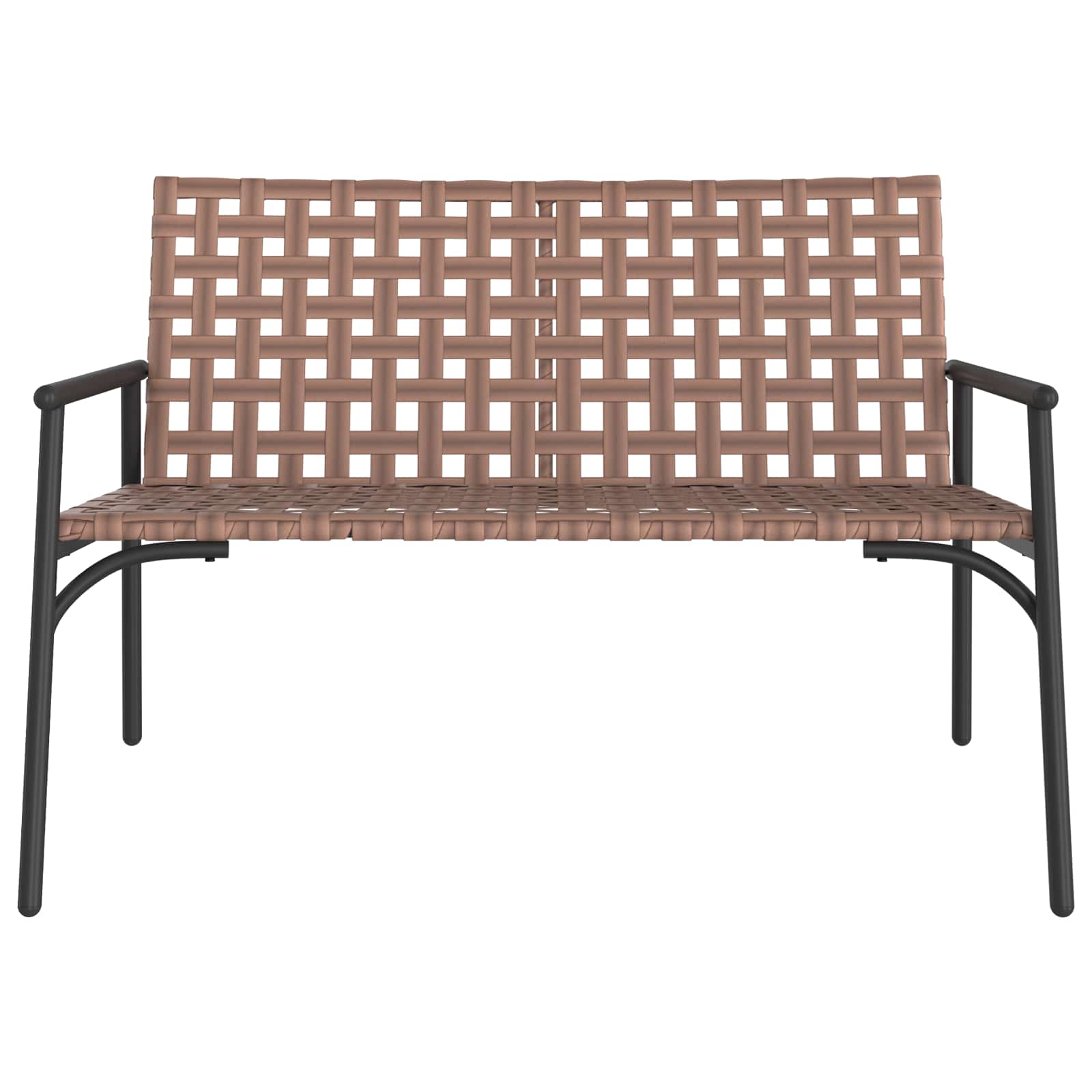 Καρέκλα Κήπου Καφέ 110,5 x 79 x 75,5 εκ. συνθετικό ρατάν
