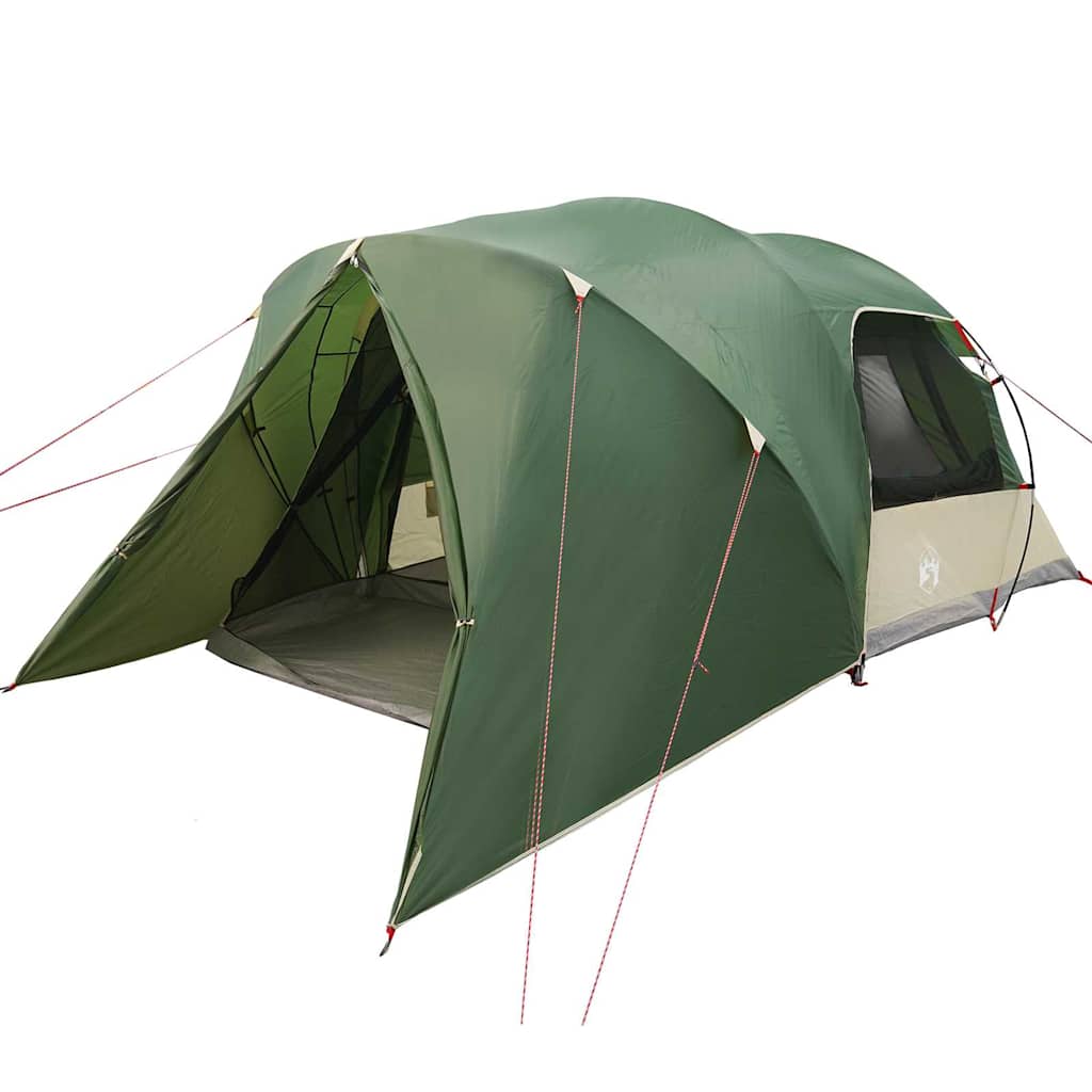 Σκηνή Dome 4 Ατόμων με στέγη Πράσινο 455 x 252 x 178 εκ - Pakobazaar
