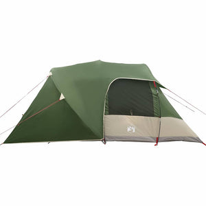 Σκηνή Dome 4 Ατόμων με στέγη Πράσινο 455 x 252 x 178 εκ - Pakobazaar