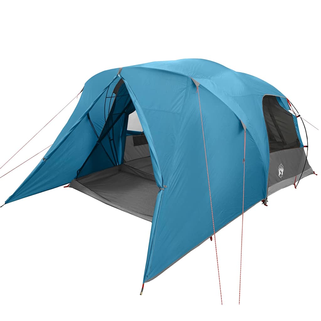 Σκηνή Dome 4 Ατόμων με στέγη Μπλε 455 x 252 x 178 εκ - Pakobazaar