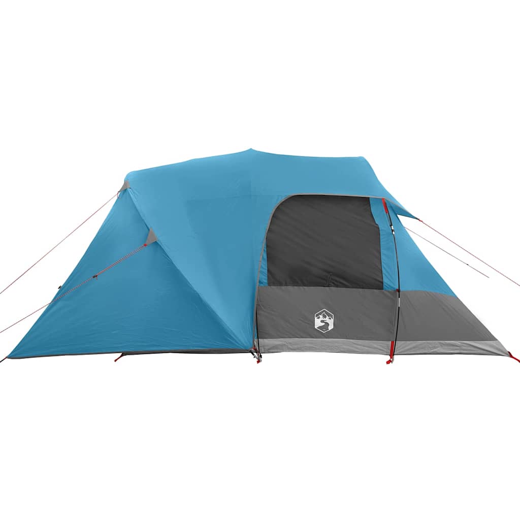 Σκηνή Dome 4 Ατόμων με στέγη Μπλε 455 x 252 x 178 εκ - Pakobazaar