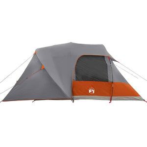 Σκηνή Dome 4 Ατόμων Γκρι και Πορτοκαλί 455 x 252 x 178 εκ - Pakobazaar