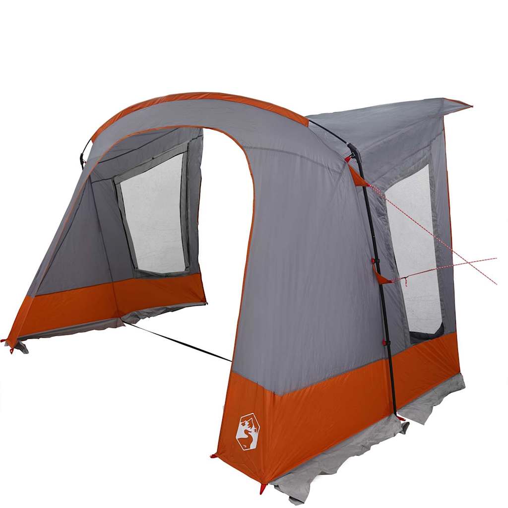 Καραβάνε 5 Ατόμων Γκρι και Πορτοκαλί 410 x 275 x 245 εκ - Pakobazaar