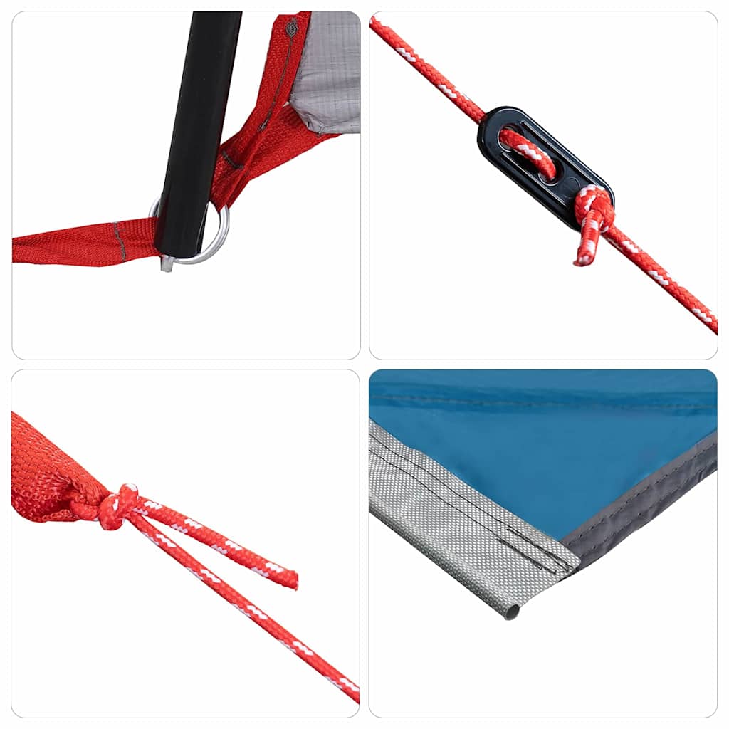 Σκηνή Tailgate για Καραβάνι Ορθογώνιος Μπλε 352 x 250 x 240 εκ - Pakobazaar