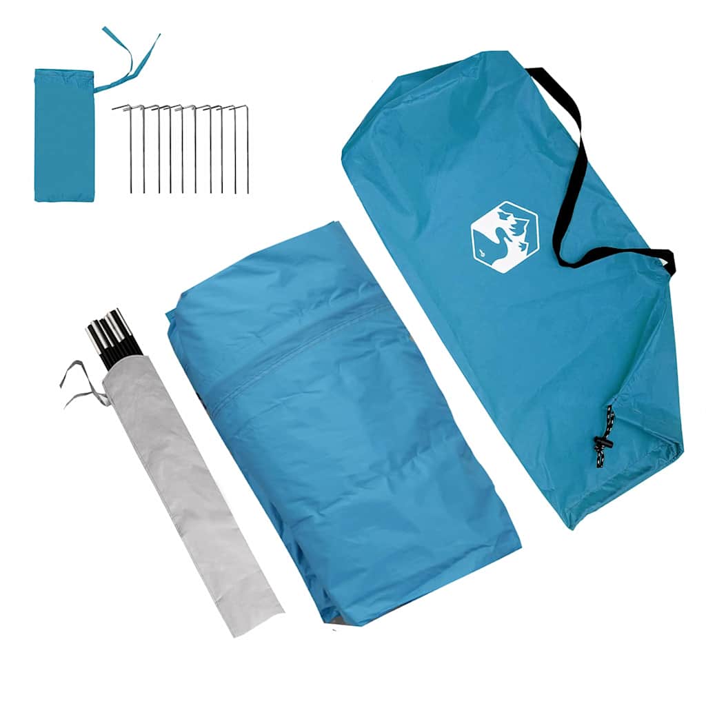 Σκηνή Tailgate για Καραβάνι Ορθογώνιος Μπλε 352 x 250 x 240 εκ - Pakobazaar