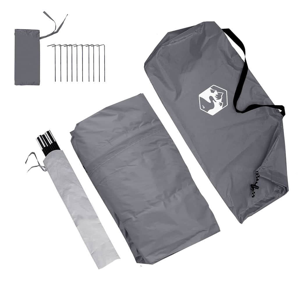 Σκηνή Tailgate για Καραβάνι Ορθογώνιος Γκρι και Πορτοκαλί - Pakobazaar