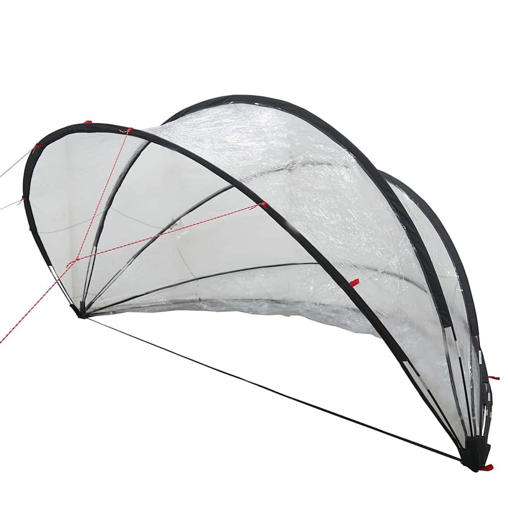 Θόλος πισίνας Διαφανές 405 x 405 x 192 εκ. PVC - Pakobazaar