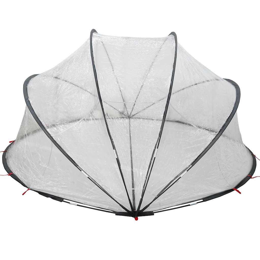 Θόλος πισίνας Διαφανές 405 x 405 x 192 εκ. PVC - Pakobazaar