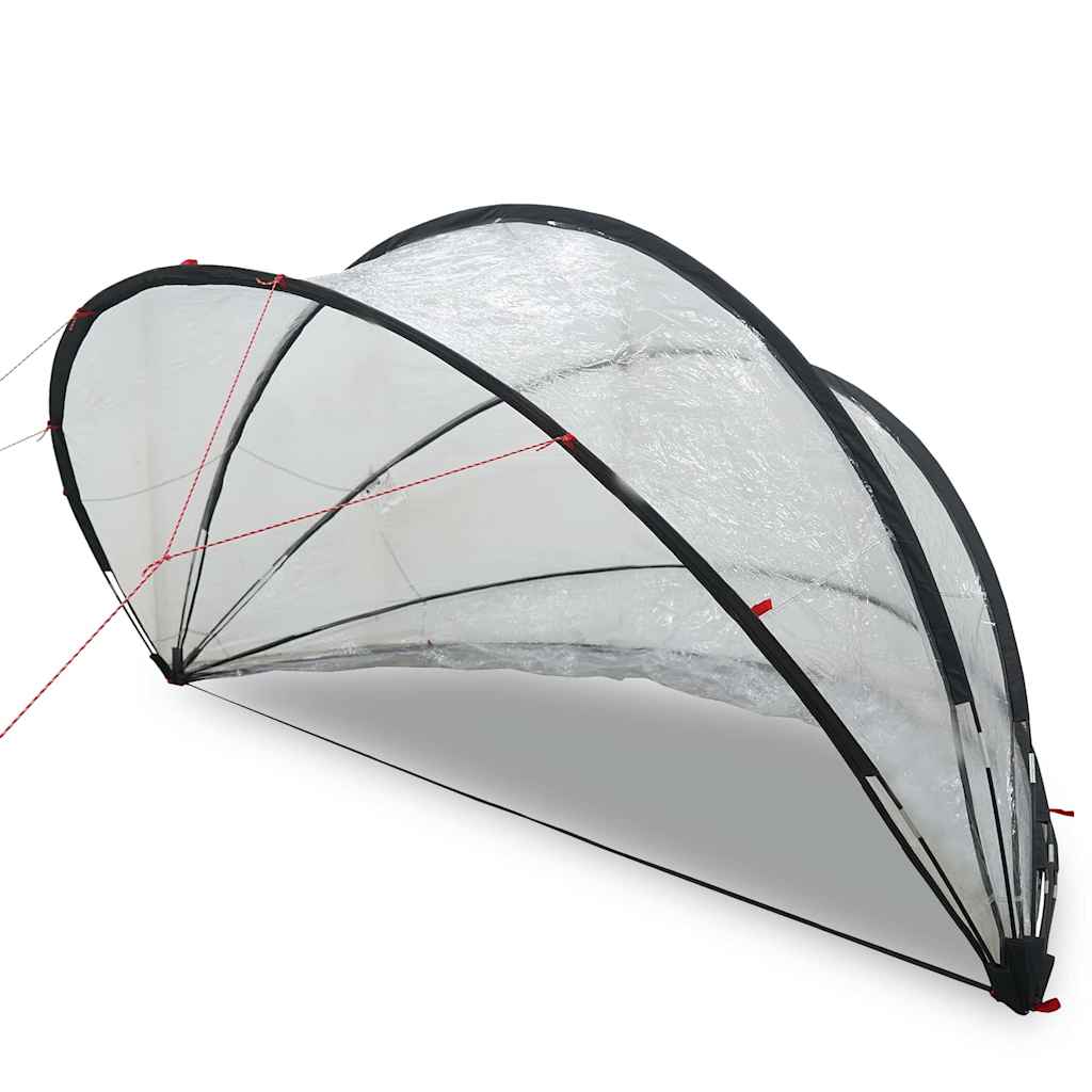 Θόλος πισίνας Διαφανές 405 x 405 x 192 εκ. PVC - Pakobazaar