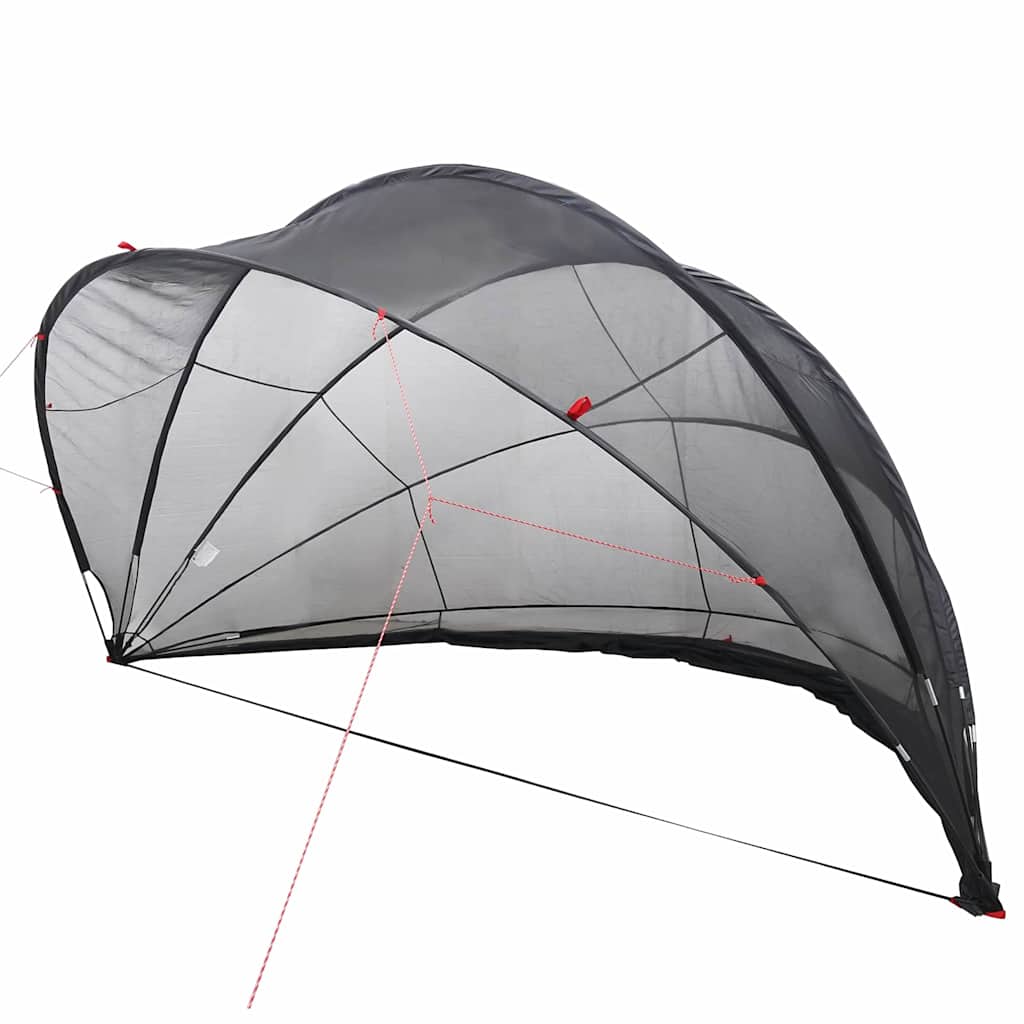 Θόλος πισίνας Μαύρο 430 x 430 x 210 εκ. - Pakobazaar