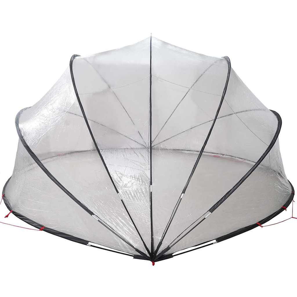 Θόλος πισίνας Διαφανές 472 x 460 x 229 εκ. PVC - Pakobazaar