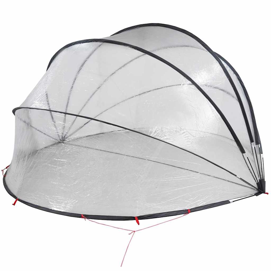 Θόλος πισίνας Διαφανές 500 x 500 x 236 εκ. PVC - Pakobazaar
