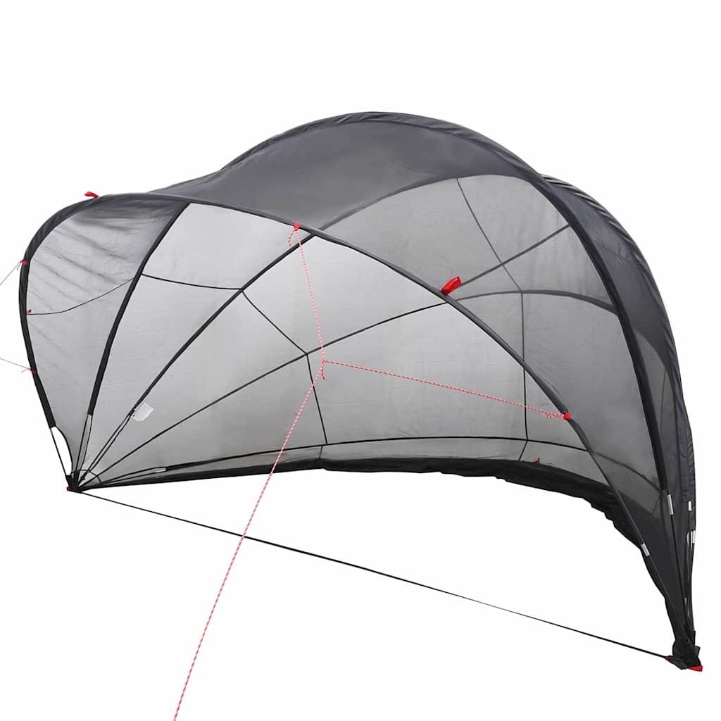 Θόλος πισίνας Μαύρο 500 x 500 x 236 εκ. - Pakobazaar