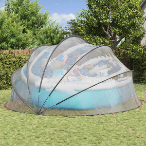 Θόλος πισίνας 546 x 516 x 250 cm PVC Διαφανές - Pakobazaar