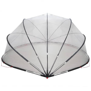 Θόλος πισίνας 546 x 516 x 250 cm PVC Διαφανές - Pakobazaar
