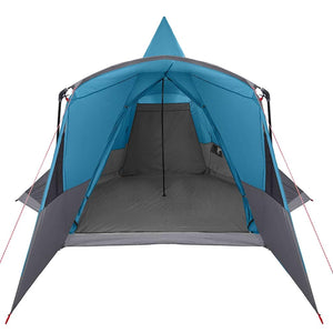 Τέντα Τιπί 8 Ατόμων με στέγη Μπλε 720 x 465 x 295 εκ - Pakobazaar