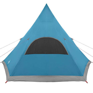 Τέντα Τιπί 5 Ατόμων με στέγη Μπλε 545 x 450 x 295 εκ - Pakobazaar