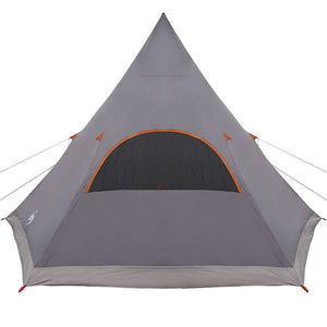 Τέντα Τιπί 5 Ατόμων Γκρι και Πορτοκαλί 545 x 450 x 295 εκ - Pakobazaar