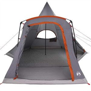 Τέντα Τιπί 5 Ατόμων Γκρι και Πορτοκαλί 545 x 450 x 295 εκ - Pakobazaar