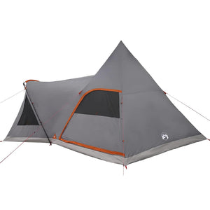 Τέντα Τιπί 5 Ατόμων Γκρι και Πορτοκαλί 545 x 450 x 295 εκ - Pakobazaar