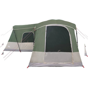 Σκηνή 16 Ατόμων με στέγη Πράσινο 680 x 510 x 210 εκ - Pakobazaar