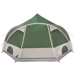 Σκηνή Dome 4 Ατόμων με στέγη Πράσινο 505 x 450 x 248 εκ. - Pakobazaar