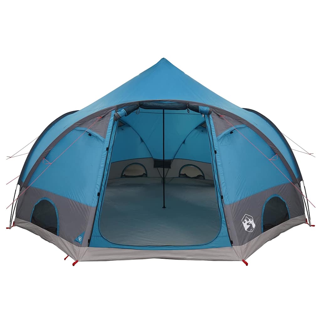 Σκηνή Dome 4 Ατόμων με στέγη Μπλε 505 x 450 x 248 εκ. - Pakobazaar