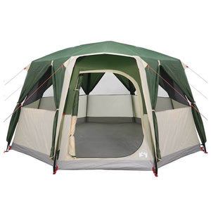 Καμπίνα Τέντα 6-Ατόμων με στέγη Πράσινο 425 x 396 x 222 εκ - Pakobazaar