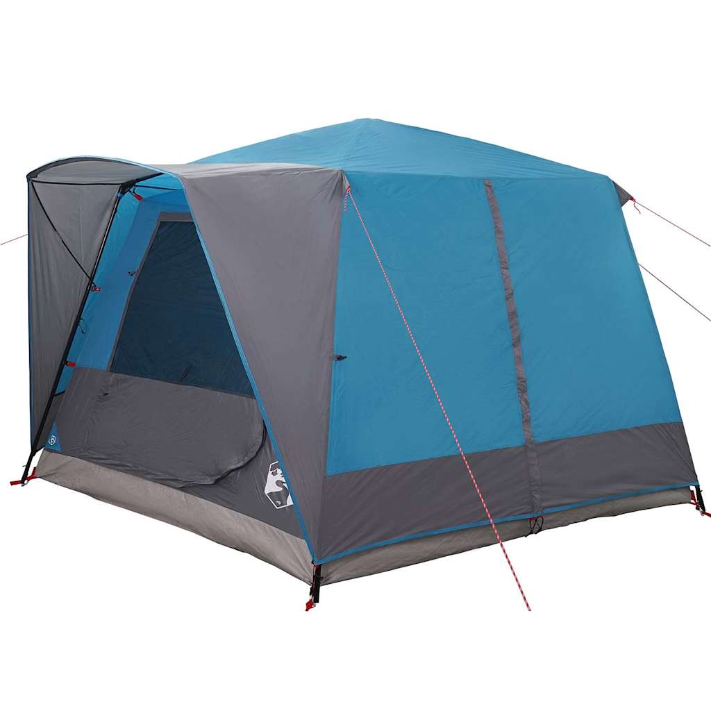 Καμπίνα Σκηνής για 7 Άτομα με στέγη Μπλε 400 x 350 x 212 εκ - Pakobazaar