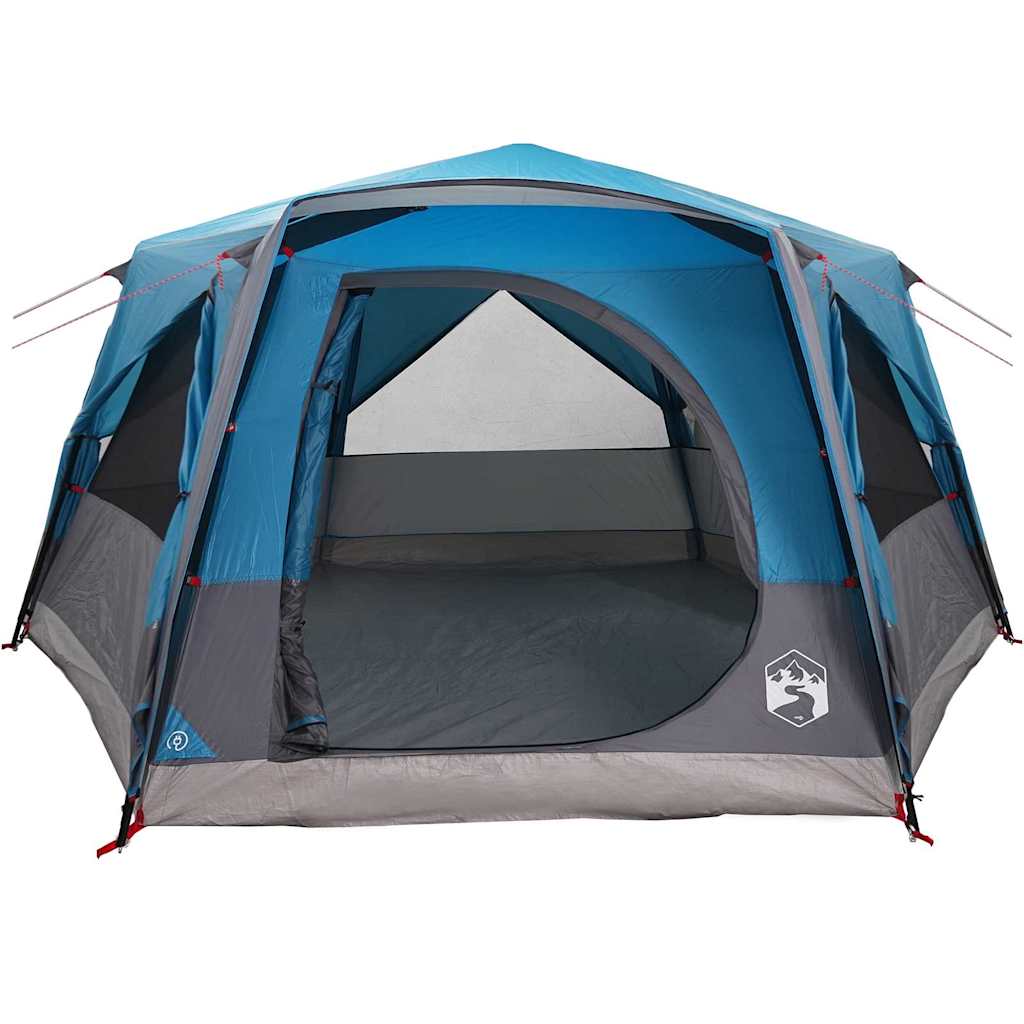 Καμπίνα Σκηνής για 7 Άτομα με στέγη Μπλε 400 x 350 x 212 εκ - Pakobazaar