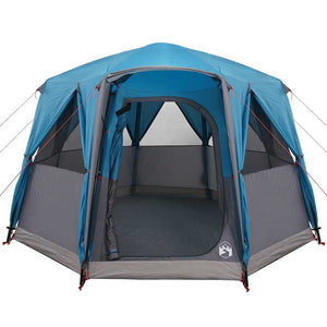 Τέντα Καμπίνας 3 Ατόμων Μπλε και Γκρι 320 x 320 x 203 εκ - Pakobazaar