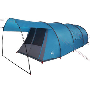 Σκηνή Σήματος 4 Ατόμων Μπλε και Γκρι 740 x 370 x 220 εκ. - Pakobazaar