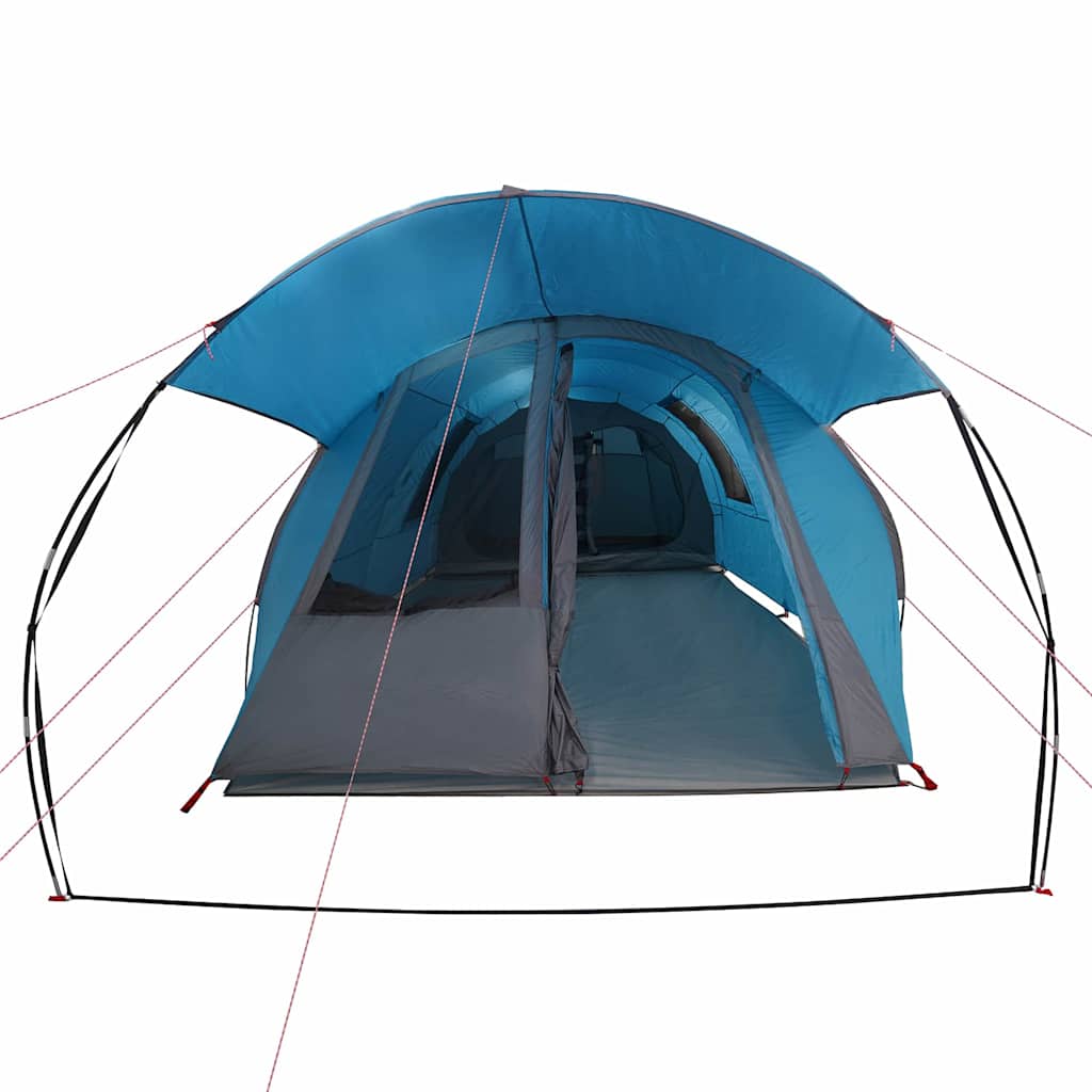 Σκηνή Σήματος 4 Ατόμων Μπλε και Γκρι 740 x 370 x 220 εκ. - Pakobazaar