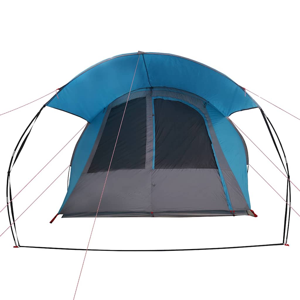 Σκηνή Σήματος 4 Ατόμων Μπλε και Γκρι 740 x 370 x 220 εκ. - Pakobazaar