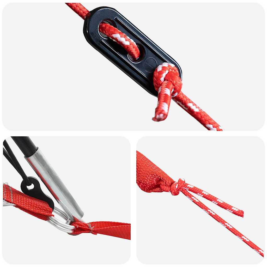 Σκηνή Σήματος 4 Ατόμων Γκρι και Πορτοκαλί 778 x 356 x 210 εκ - Pakobazaar