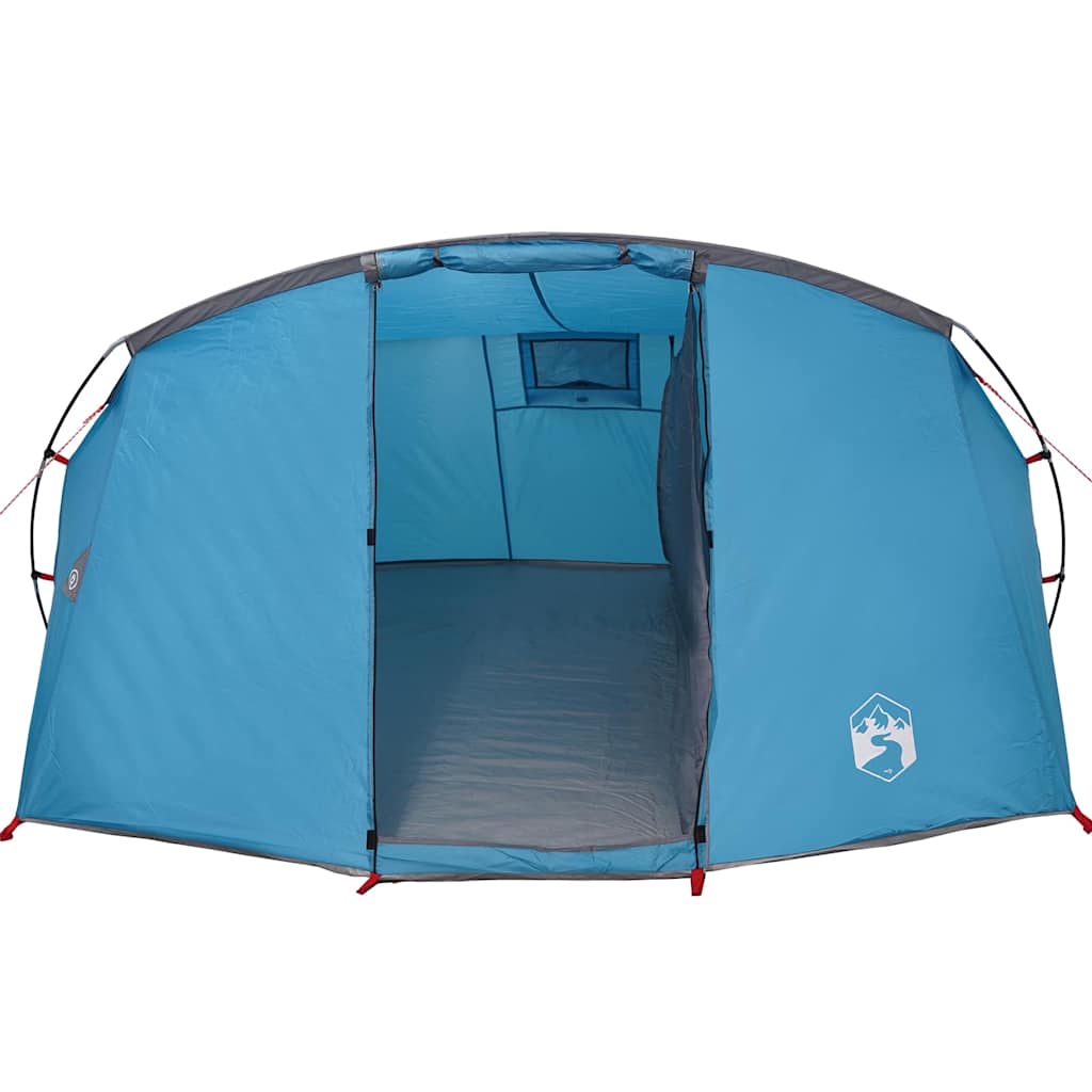 Σκηνή Σήματος 4 Ατόμων Μπλε και Γκρι 318 x 275 x 140 εκ. - Pakobazaar