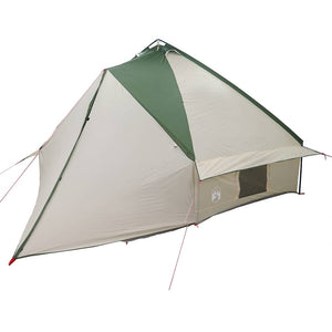 Τέντα Teepee 10 Ατόμων Πράσινο και Λευκό 490 x 410 x 210 εκ. - Pakobazaar