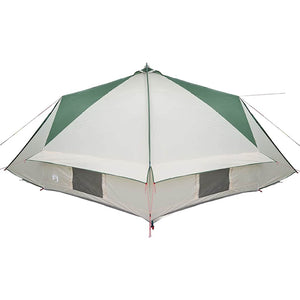 Τέντα Teepee 10 Ατόμων Πράσινο και Λευκό 490 x 410 x 210 εκ. - Pakobazaar