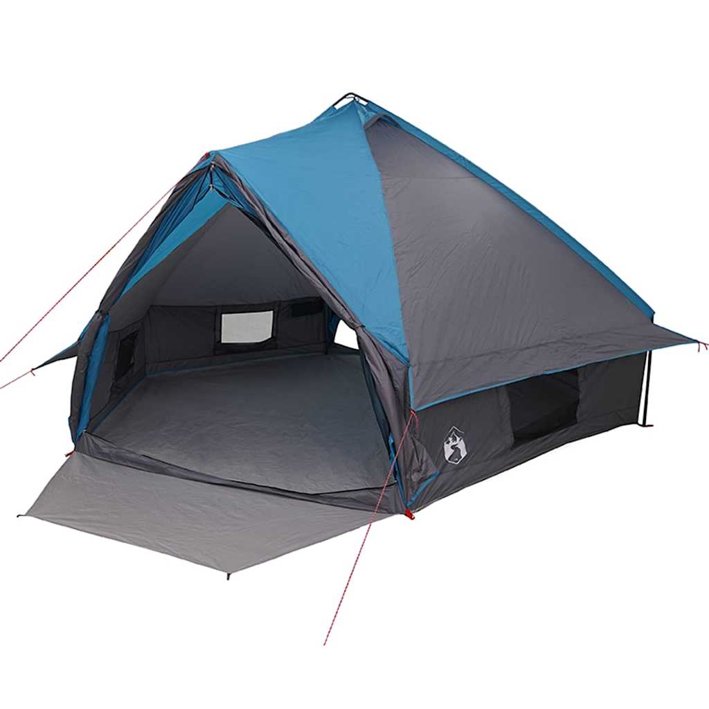 Τέντα Teepee 10 Ατόμων Μπλε και Γκρι 490 x 410 x 210 εκ. - Pakobazaar
