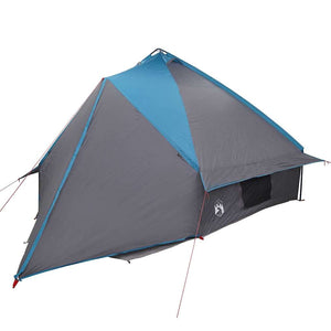 Τέντα Teepee 10 Ατόμων Μπλε και Γκρι 490 x 410 x 210 εκ. - Pakobazaar