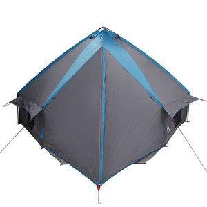 Τέντα Teepee 10 Ατόμων Μπλε και Γκρι 490 x 410 x 210 εκ. - Pakobazaar